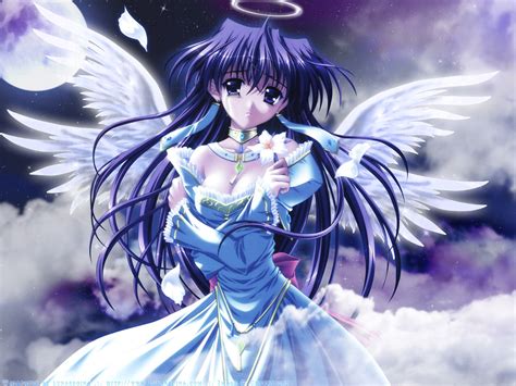 Anime Girl Angel 7 Hd Wallpaper