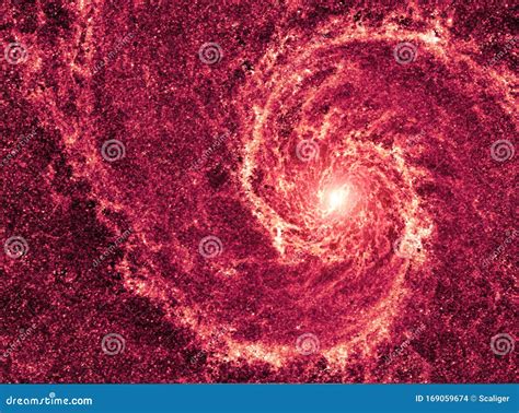 Galaxy In The Universe Closeup Space Swirl Background Spiral Galaxy