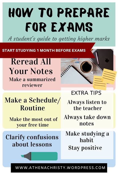 How To Prepare For Exams Exam Preparation Tips Exam Study Tips How
