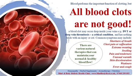 Types Of Blood Clots