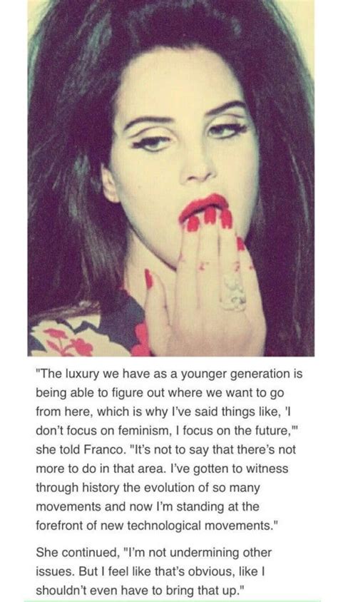 Lana Del Rey Explains Her Feminism Quote In New V Magazine Interview