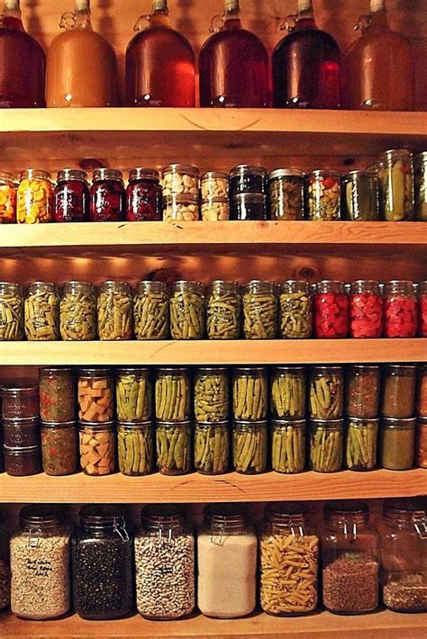 Look up for food storage ideas. Pin on Pantry Ideas