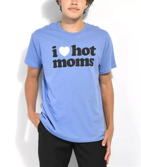 Danny Duncan I Heart Hot Moms Camiseta De Color Lavanda