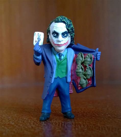 Batman The Dark Knight Joker Heath Ledger Action Figure Collection Toy