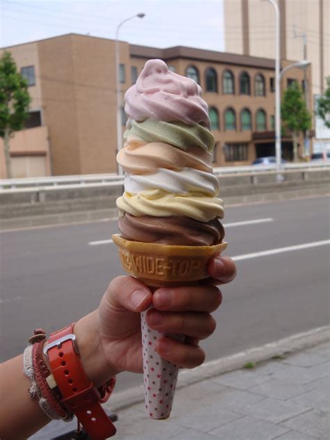 Otaru Style 6 Tastes Ice Cream Cone