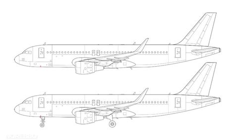 Https://techalive.net/coloring Page/airbus A320 Coloring Pages