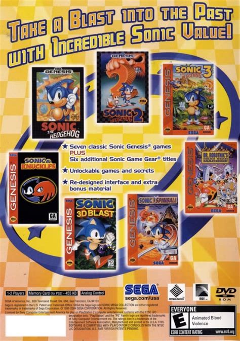 Sonic Mega Collection Plus For Playstation 2 Sales Wiki Release