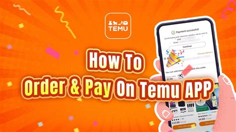 How To Order And Pay On Temu App Youtube