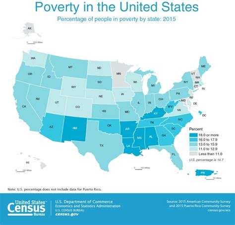 Map Poverty In The United States