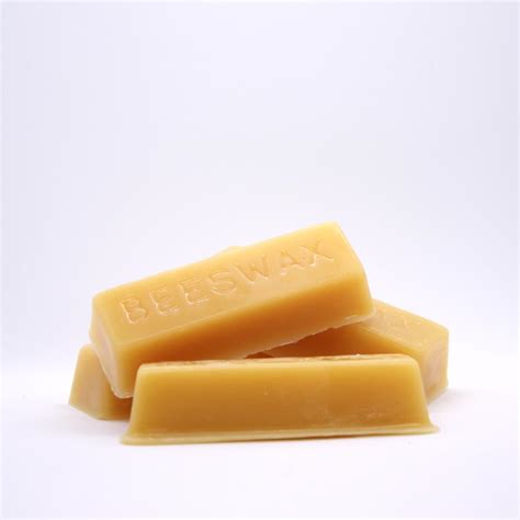Pure Filtered 1oz Beeswax Block For Sale Beckys Beezzzs Uk