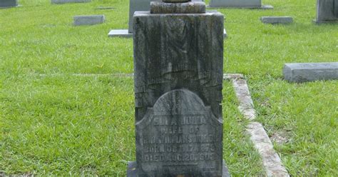 Cemeteries Of Dancing Rabbit Creek Ella Julia Williamsons Grave