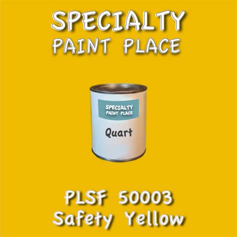 Plsf Safety Yellow Ifs Touchup Paint Quart Can