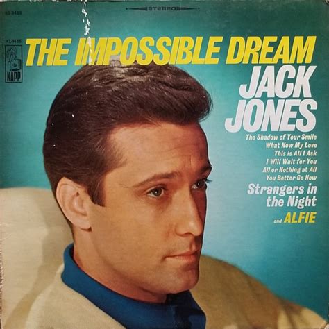 Jack Jones The Impossible Dream 1966 Vinyl Discogs