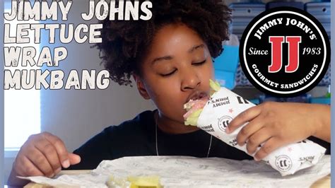 Jimmy Johns Unwich Lettuce Wrap Mukbang 먹방 Eating Show Youtube