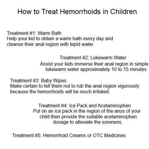 Best Solution Hemorrhoids Children Best Treatment For Hemorrhoids