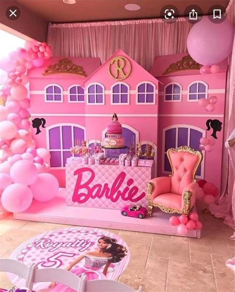Pin By Anell Beltran On Party Ideas Barbie Party Decorations Barbie