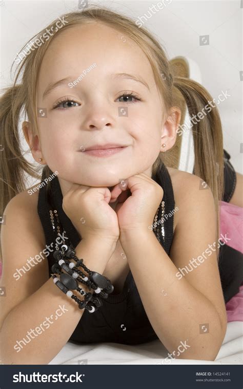 Very Cute Little Girl Stock Photo 14524141 Shutterstock