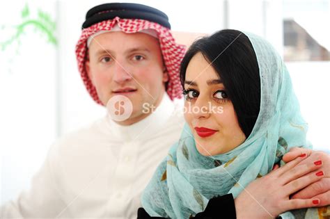 arabic couple wife and husband royalty free stock image storyblocks