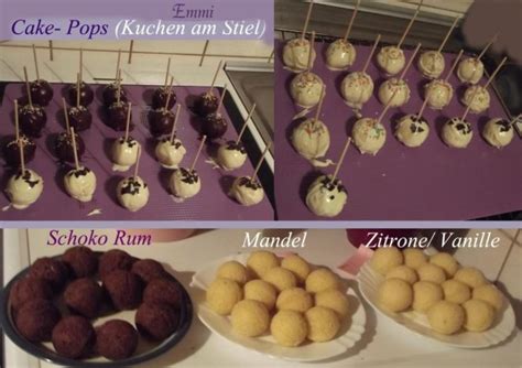 Set aside to cool completely. Cake Pops "Kuchen am Stiel" Grundrezept für Backblech ...