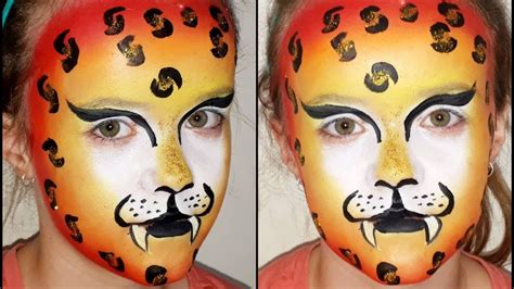 Easy Cheetah Face Makeup Saubhaya Makeup