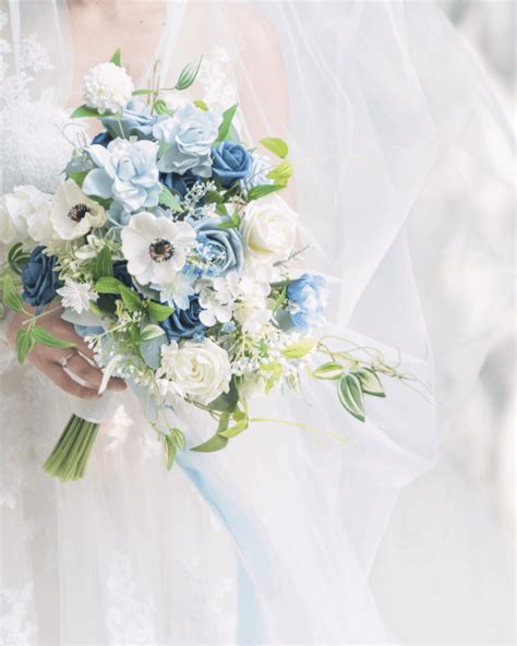 5 Blue Wedding Color Palettes For Summer