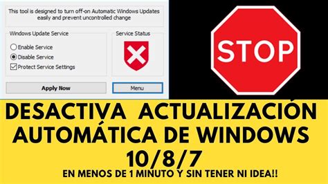 Desactiva Y Activa La Actualizaci N De Windows En Minuto Y Sin