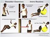 Pictures of Shoulder Exercises