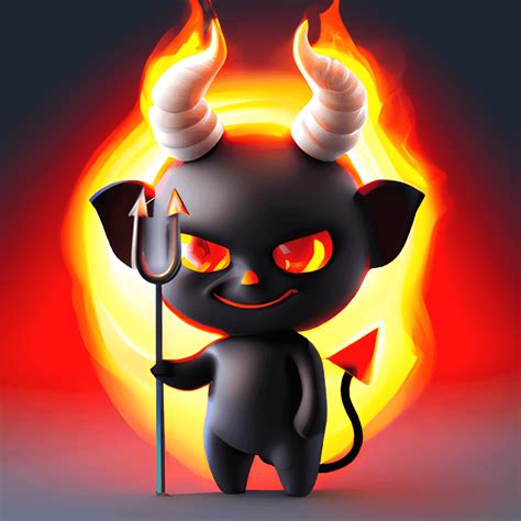 Cute Little Devil · Creative Fabrica