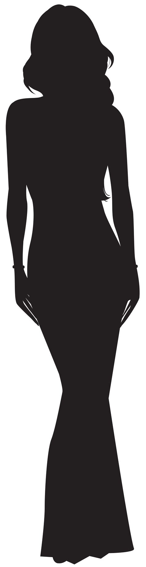 Woman Silhouette Clip Art Black Woman Png Download 20658000 Free