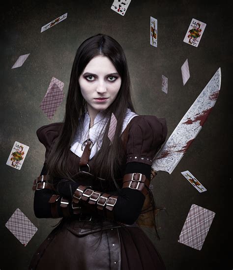 Wallpaper Fantasy Girl Playing Cards Women Model Cosplay American Mcgee S Alice Alice