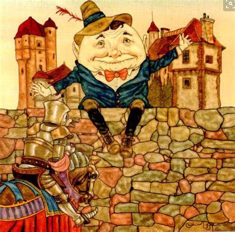 Michael Hague Illustration Humpty Dumpty Adventures In Wonderland