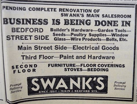 Vintage Johnstown Swanks April 1936