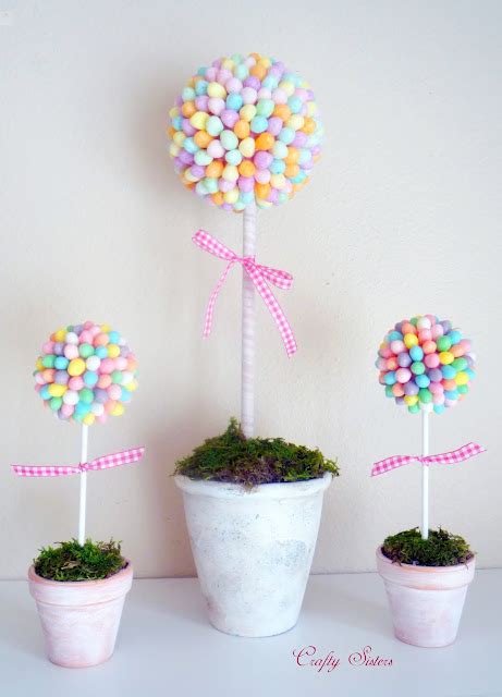 Crafty Sisters Jelly Bean Topiary