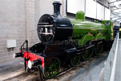 Steam Locomotive At The National Railway Museum In York Uk Editorial