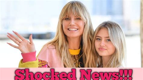 Shocked News Heidi Klum Her Daughter Leni And Her Mom Erna All