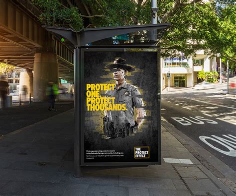 Awesome Street Poster Mockup Free Download Psd Freebies