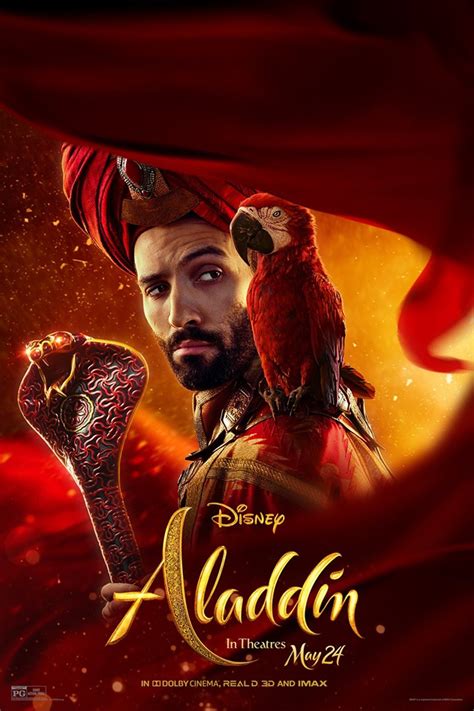 Aladdin 2019 Official Character Poster By Guardianofthesnow On Deviantart