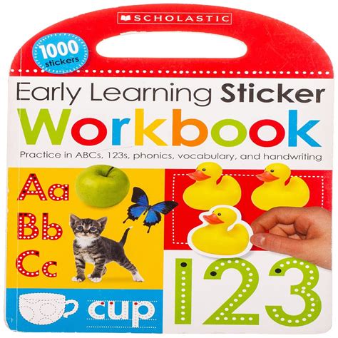 Early Learning Sticker Workbook — Toycra