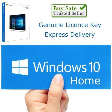 Windows 10 Home Retail Key Instant Delivery Within A Minute