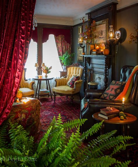 Whispering Pines Homestead Fall In The Victorian Inspired Parlor