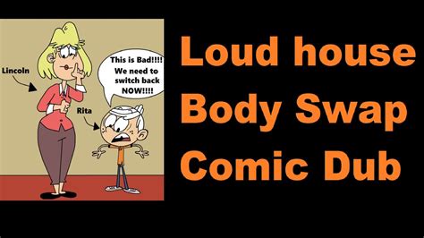 The Loud House Body Swap Comic Dub YouTube