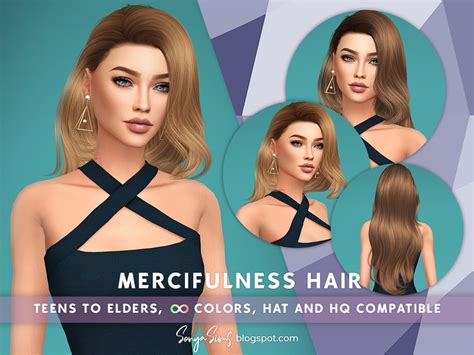 The Sims Resource Sonyasims Modulation Hair Females P