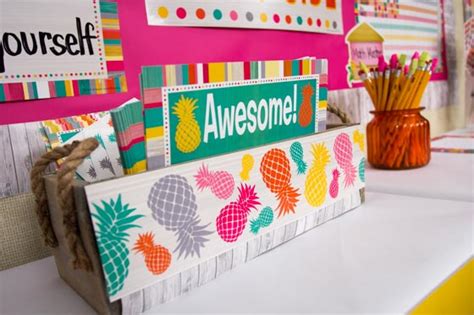 Tropical Punch Classroom Decorations Teacher Created Resources