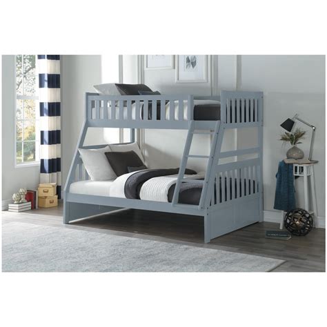 Homelegance Orion Casual Twin Over Full Bunk Bed A1 Furniture