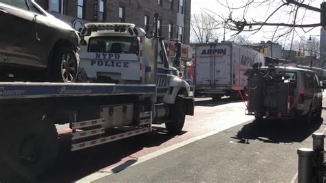 Rare Nypd Flatbed Tow Truck Youtube