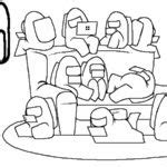 Among us coloring pages are a good way for kids to develop their habit of coloring and painting, introduce them new colors, improve the we have a collection of top 20 free printable among us coloring sheet at onlinecoloringpages for children to download, print and color at their pastime. Among Us Coloring Pages - XColorings.com
