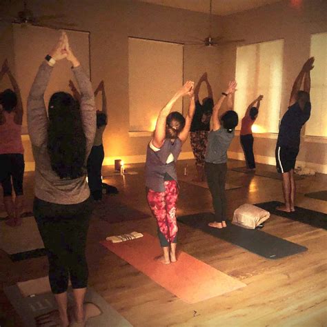 candlelight yoga with rachelle ave maria