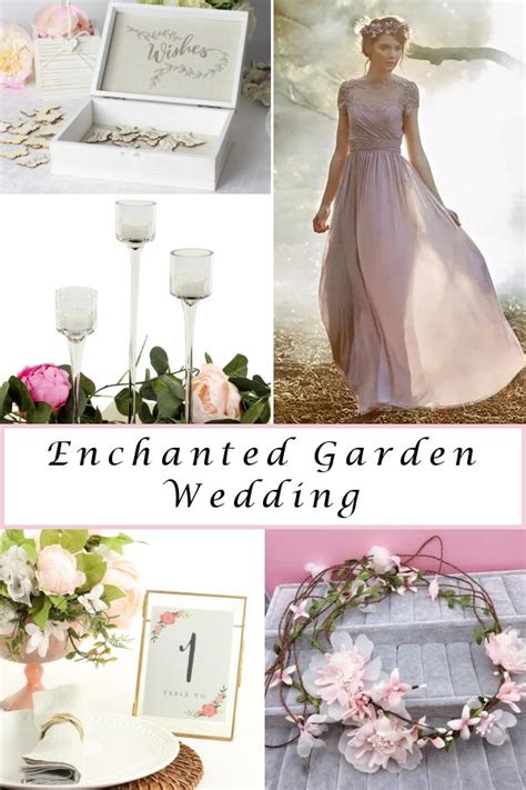 Enchanted Garden Wedding Theme Elegant Wedding Ideas