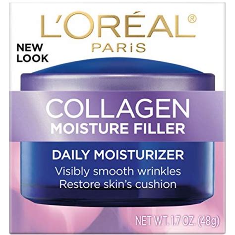 Loreal Paris Skincare Collagen Face Moisturizer Day And