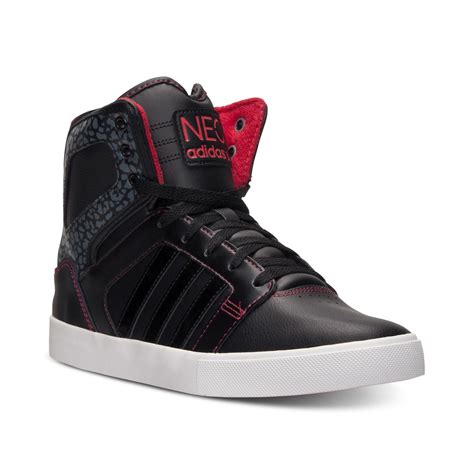 Adidas Hi Top Casual Sneakers In Black For Men Lyst